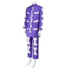 The Nightmare Before Christmas Barrel Purple Skeleton Outfits Cosplay Costume