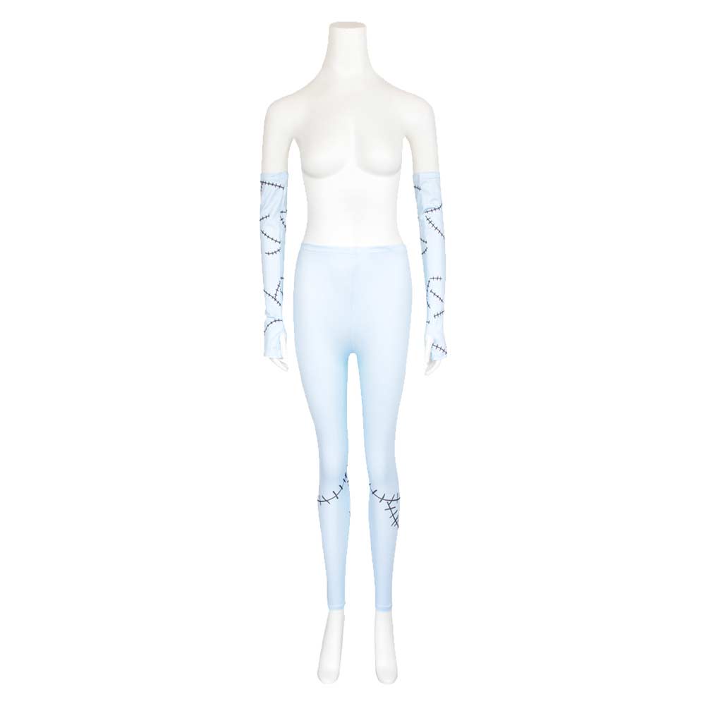 The Nightmare Before Christmas Sally Rag Doll Sleeves Pants Outfits Cosplay Costume