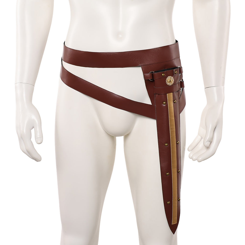 The Odyssey (2026) Odysseus Brown Belt With Sheath ​Cosplay Accessories Props