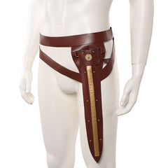 The Odyssey (2026) Odysseus Brown Belt With Sheath ​Cosplay Accessories Props