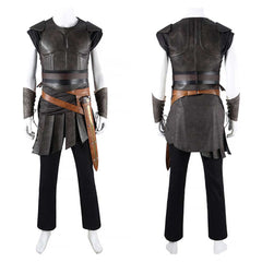 The Odyssey (2026) Odysseus Brown Warrior ​Set Medieval Outfits Cosplay Costume 