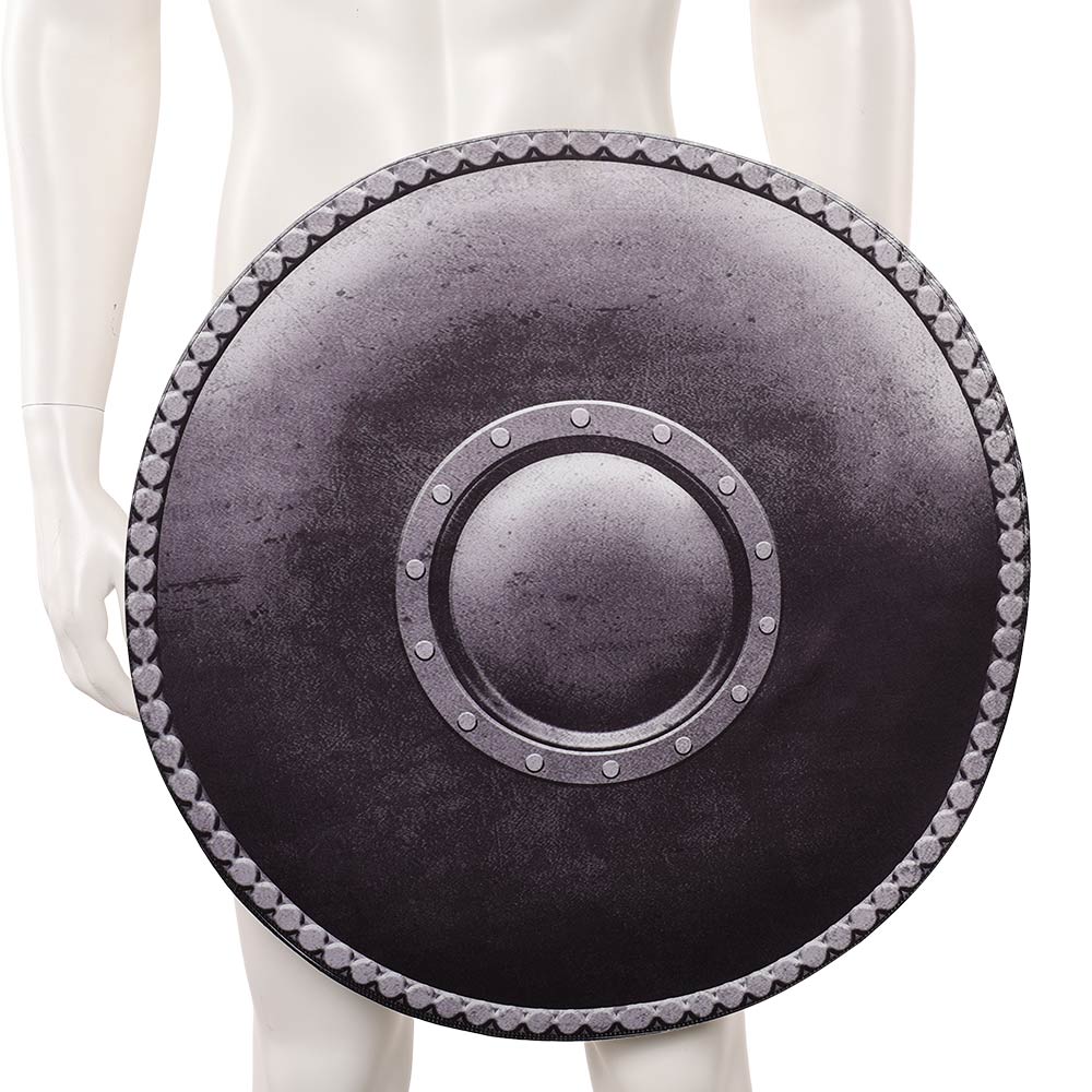 The Odyssey (2026) Odysseus Hoplite Leather Shield Cosplay Accessories Props
