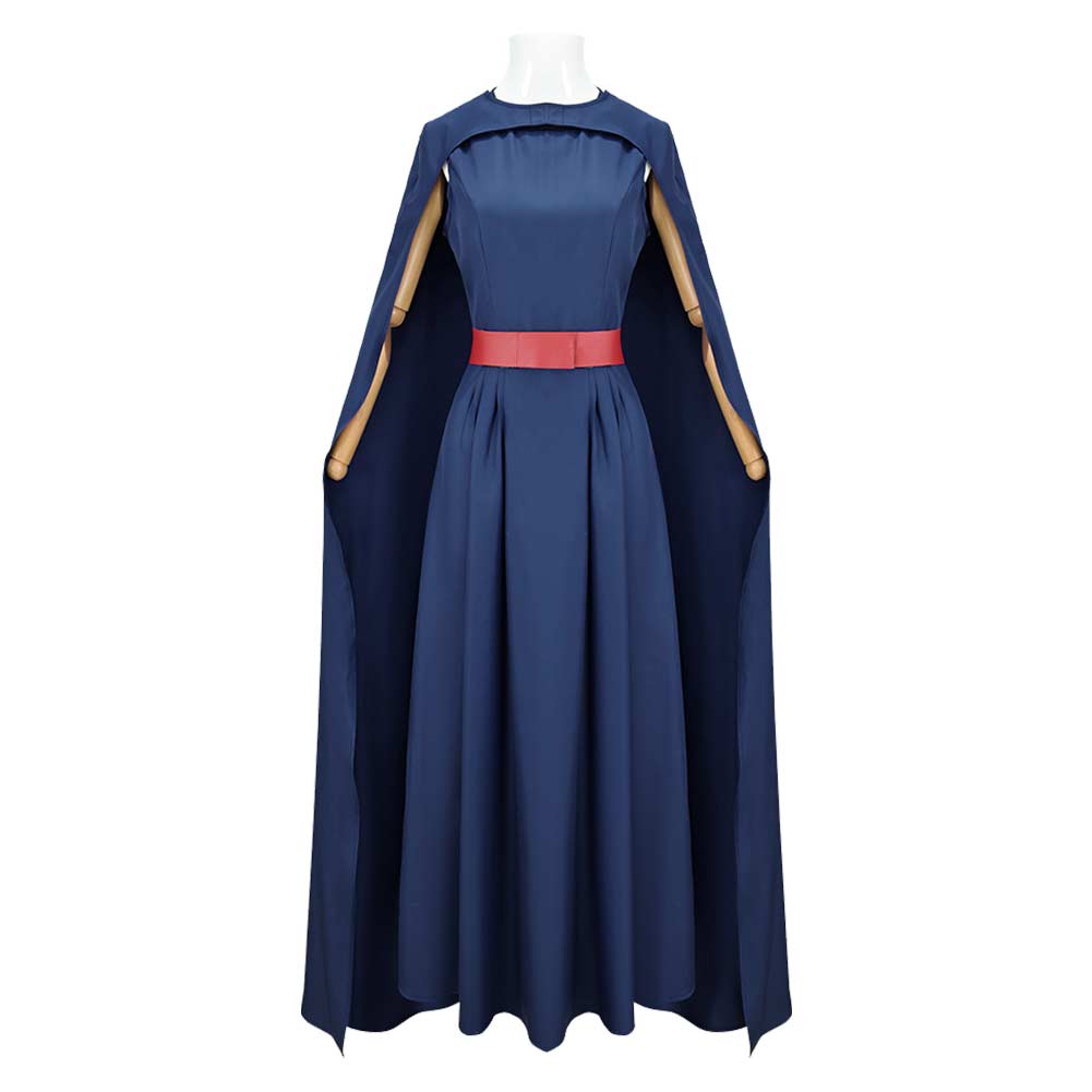 The Odyssey (2026) Penelope Blue Dress Cloak Set Outfits Cosplay Costume