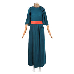 The Odyssey (2026) Penelope Cyan Dress Set Outfits Cosplay Costume