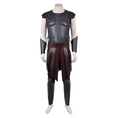 The Odyssey (2026) Telemachus Leather Armor Set Outfits Cosplay Costume 