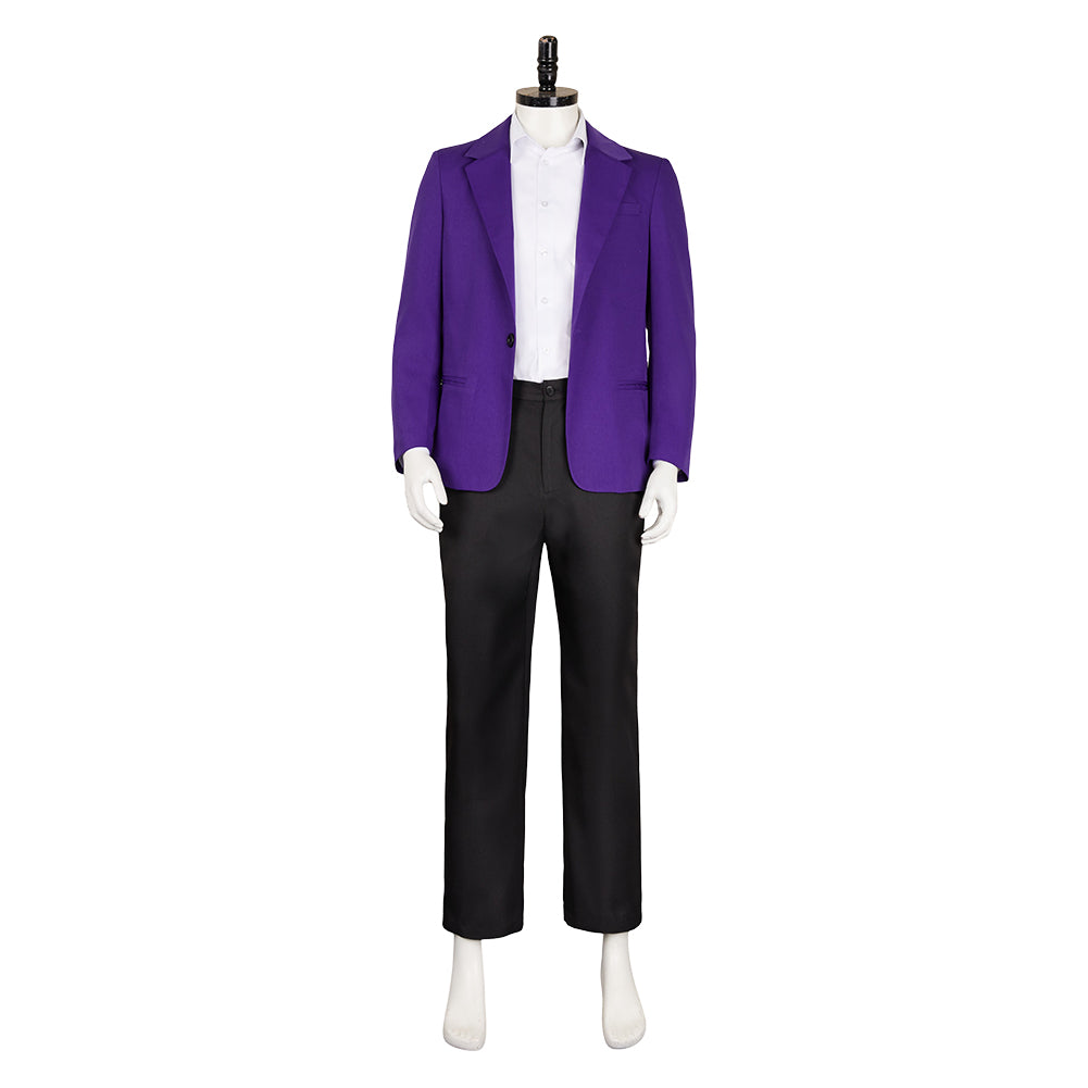 The Penguin (2024) Oswald Cobblepot Purple Set Outfits Cosplay Costume