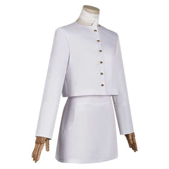 The Penguin (2024) Sofia Falcone White Skirt Outfits Cosplay Costume