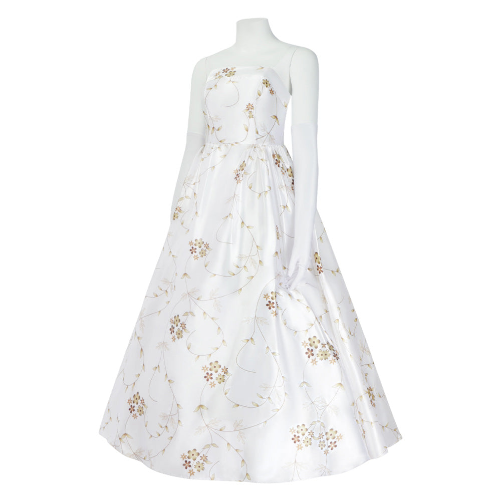 princess diaries costume white dress The Princess Diaries Mia Thermopolis Queen White Dress Set Outfits Cos – Coshduk