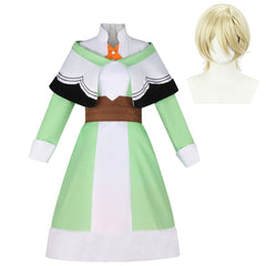 The Ribbon Hero (2026) Pine Green Dress Set Outfits Cosplay Costume