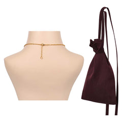The Sandman Season 2 (2025) Ruby Dreamstone Necklace Dream Sand Pouch Cosplay Accessories Props