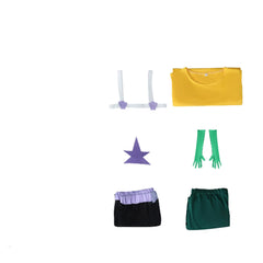 The SpongeBob Movie (2026) Mermaid Man Yellow Green Set Outfits Cosplay Costume