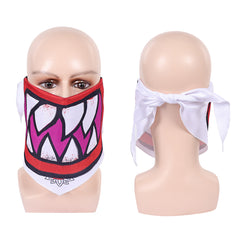 The Super Mario Galaxy Movie (2026) Bowser Jr. Bib Mask Scarf Cosplay Accessories Props