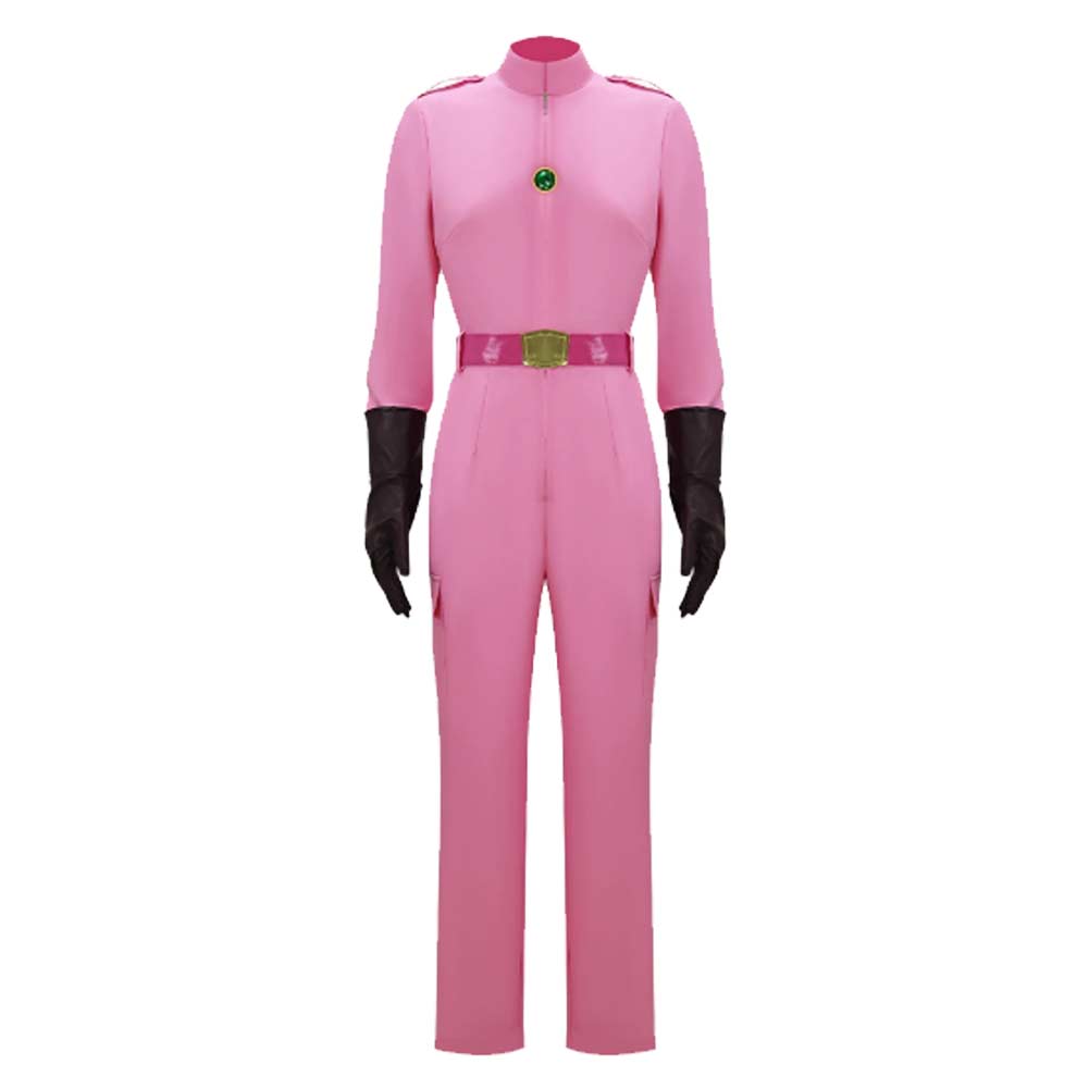 The Super Mario Galaxy Movie (2026) Princess Peach Jumpsuit Pink Set Outfits Cosplay Costume