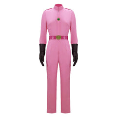 The Super Mario Galaxy Movie (2026) Princess Peach Jumpsuit Pink Set Outfits Cosplay Costume