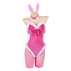 The Super Mario Galaxy Movie (2026) Princess Peach Pink Bunny Outfits Cosplay Costume