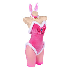 The Super Mario Galaxy Movie (2026) Princess Peach Pink Bunny Outfits Cosplay Costume