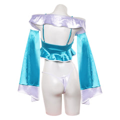The Super Mario Galaxy Movie (2026) Rosalina Blue Sexy Lingerie Women Outfits Cosplay Costume