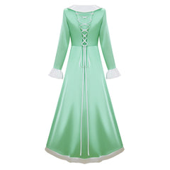 The Super Mario Galaxy Movie (2026) Rosalina Green Dress Outfits Cosplay Costume
