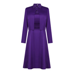 The Testaments (2026) Agnes Purple Top Skirt Set Outfits Cosplay Costume