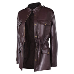 The Walking Dead: Daryl Dixon Carol Peletier Leather Jacket Outfits Cosplay Costume