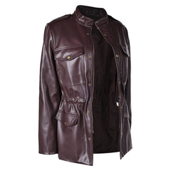 The Walking Dead: Daryl Dixon Carol Peletier Leather Jacket Outfits Cosplay Costume