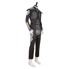 The Witcher: Sirens Of The Deep (2025) Geralt Black Set Outfits Cosplay Costume 