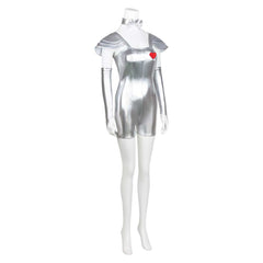 The Wizard of OZ Tin Man Female Version Jumpsuit Set Outfits Cosplay Costume