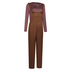 The Wizard Of The Emerald City Ellie Brown Overalls Set Outfits Cosplay Costume