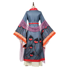 Though I Am An Inept Villainess (2026) Shu Keigetsu Blue Red Hanfu Outfits Cosplay Costume
