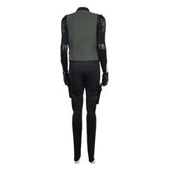 Thunderbolts (2025) Black Widow Yelena Belova Black Green Set Outfits Cosplay Costume Halloween Carnival Suit