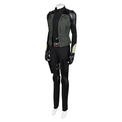 Thunderbolts (2025) Black Widow Yelena Belova Black Green Set Outfits Cosplay Costume Halloween Carnival Suit