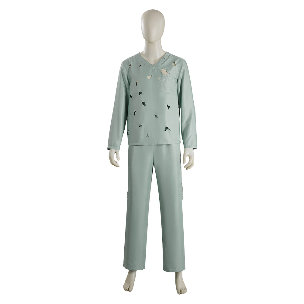 Thunderbolts (2025) Bob Sentry Blue Uniform Damaged Set Outfits Cosplay Costume