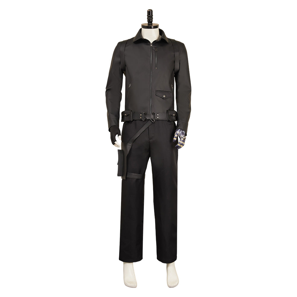 Thunderbolts (2025) Bucky Barnes Black Set Outfits Cosplay Costume 