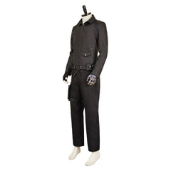 Thunderbolts (2025) Bucky Barnes Black Set Outfits Cosplay Costume 