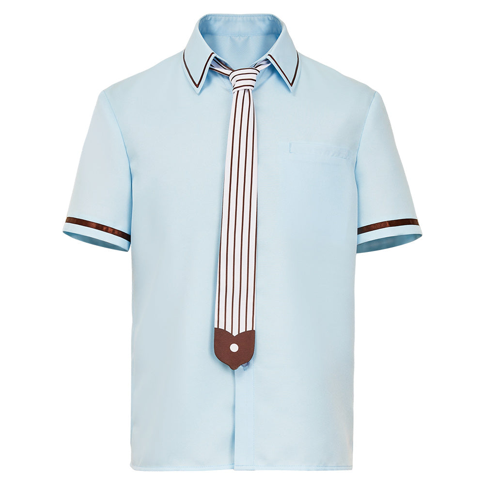 Toilet-bound Hanako-kun 2 (2025) Hanako Kun Blue Shirt Tie Outfits Cosplay Costume 