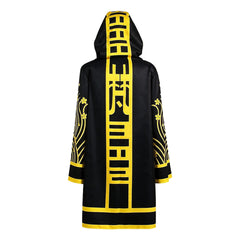 Tokyo Avengers (2026) Senju Kawaragi Brahman Black Coat Robe Outfits Cosplay Costume 