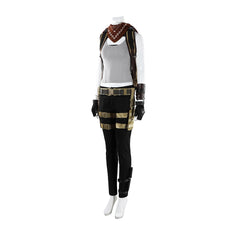 Tomb Raider: Catalyst (2027) Lara Croft Gray Black Set Outfits Cosplay Costume