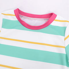 Toy Story (2026) Bonnie Mint White Striped T Shirt Outfits Cosplay Costume 