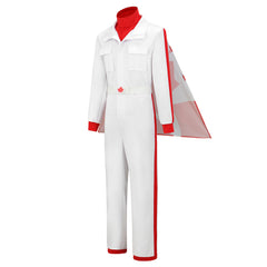 Toy Story (2026) Duke Caboom White Jumpsuit Set Outfits Cosplay Costume