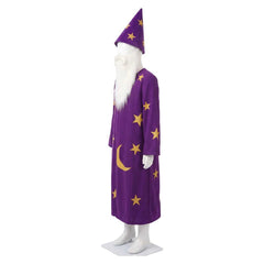Toy Story (2026) Lizard Wizard Purple Robe Hat Set Outfits Cosplay Costume 