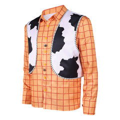 Toy Story (2026) Woody Cowboy Vest Yellow Shirt Set Outfits Cosplay Costume