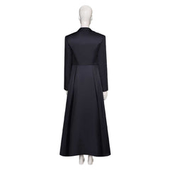 TV Agatha All Along (2024) Agatha Harkness Black Dress OutfitsCosplay Costume  Halloween Carnival Suit 