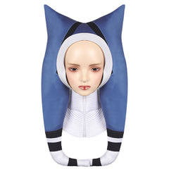 TV Ahsoka Ahsoka Tano Blue Hat Headgear Cosplay Halloween Carnival Costume Accessories Props