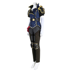 TV Arcane: League Of Legends 2 (2024) Vi The Piltover Enforcer Outfits Cosplay Costume Halloween Carnival Suit