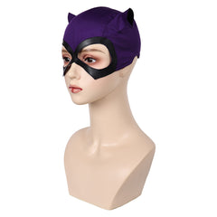 TV Batman: Caped Crusader (2024) Catwoman Hood Mask Hat Cosplay Halloween Carnival Accessories Props