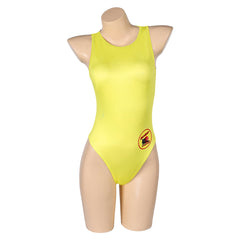 TV Baywatch (2024) Baywatch Yellow Swimsuit Cosplay Costume Outfits Halloween Carnival Suit 