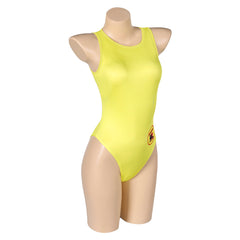 TV Baywatch (2024) Baywatch Yellow Swimsuit Cosplay Costume Outfits Halloween Carnival Suit 