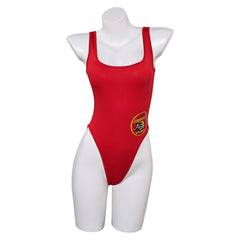 TV Baywatch (2024) C.J. Parker Red Swimsuit Cosplay Costume Outfits Beach Wear Halloween Carnival Suit