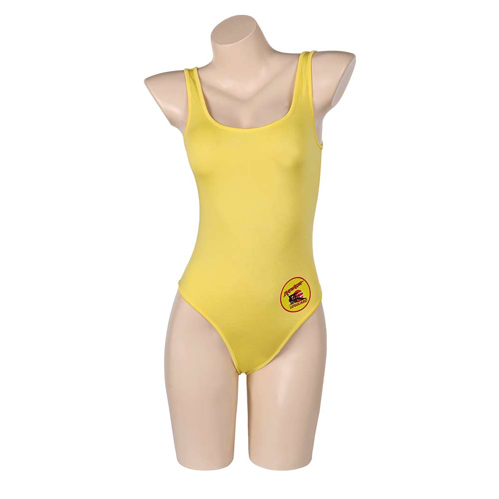 TV Baywatch (2024) Lifeguard ​Yellow Swimsuit Outfits Cosplay Costume Halloween Carnival Suit