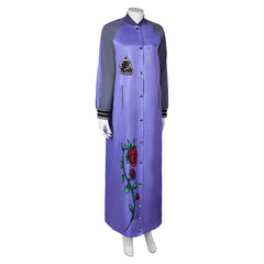 TV Dead Boy Detectives (2024) Crystal Palace Purple Long Coat Outfits Cosplay Costume Halloween Carnival Suit 